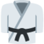 Martial arts uniform Twitter/X emoji