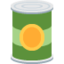 Canned food Twitter/X emoji