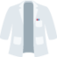 Lab coat Twitter/X emoji