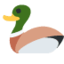 Duck Twitter/X emoji