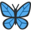 Butterfly Twitter/X emoji