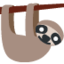 Sloth Twitter/X emoji