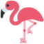Flamingo Twitter/X emoji