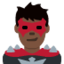 Man Supervillain（暗い肌色） (Twitter)