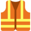 Safety Vest Twitter/X emoji