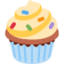 Cupcake Twitter/X emoji