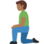 Man Kneeling（やや暗い肌色） (Twitter)