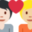 Эмодзи 🧑🏻‍❤️‍🧑🏼 Twitter.com