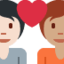 Эмодзи 🧑🏻‍❤️‍🧑🏽 Twitter.com