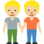 People Holding Hands: Medium-Light Skin Tone Twitter/X emoji