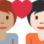 Эмодзи 🧑🏽‍❤️‍🧑🏻 Twitter.com