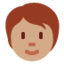 Person Medium Skin Tone Twitter/X emoji
