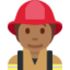 消防士（やや暗い肌色） (Twitter)