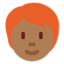 Person: Red Hair（やや暗い肌色） (Twitter)