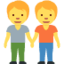 People Holding Hands Twitter/X emoji