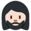 Эмодзи 🧔🏻‍♀️ Twitter.com