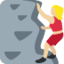 Woman Climbing（やや明るい肌色） (Twitter)