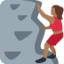 Woman Climbing（やや暗い肌色） (Twitter)