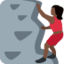 Woman Climbing（暗い肌色） (Twitter)