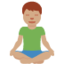 Man In Lotus Position（中間の肌色） (Twitter)