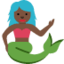 Mermaid（暗い肌色） (Twitter)