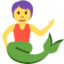 Merperson Twitter/X emoji
