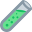 Test tube Twitter/X emoji