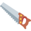 Carpentry saw Twitter/X emoji