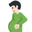 Pregnant Man（明るい肌色） (Twitter)