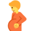 Pregnant Man Twitter/X emoji