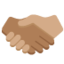 握手（中間の肌色） (Twitter)