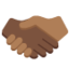 握手（やや暗い肌色） (Twitter)