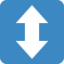 Up-down arrow Twitter/X emoji
