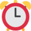 Alarm clock Twitter/X emoji