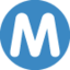 Circled M Twitter/X emoji