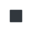 Black small square Twitter/X emoji