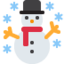 Snowman Twitter/X emoji