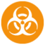 Biohazard Twitter/X emoji