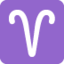 Aries Twitter/X emoji