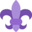 Fleur-de-lis Twitter/X emoji