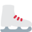 Ice skate Twitter/X emoji