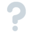 White question mark Twitter/X emoji