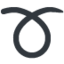 Curly loop Twitter/X emoji