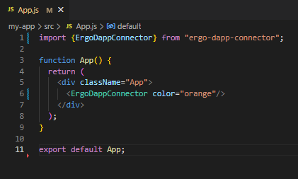 Usage example