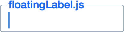 floatingLabel.js logo