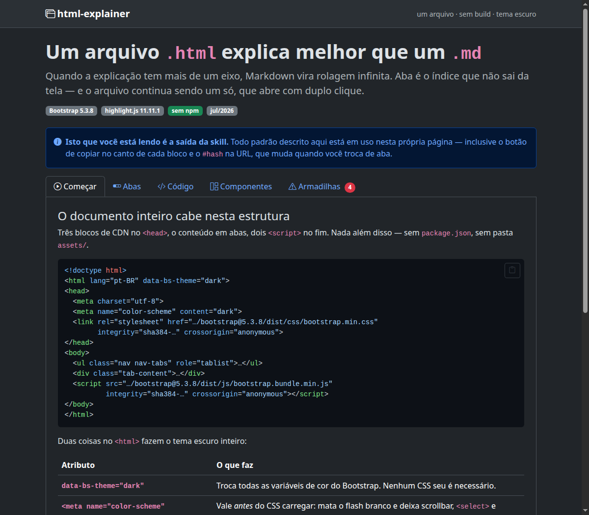 exemplo