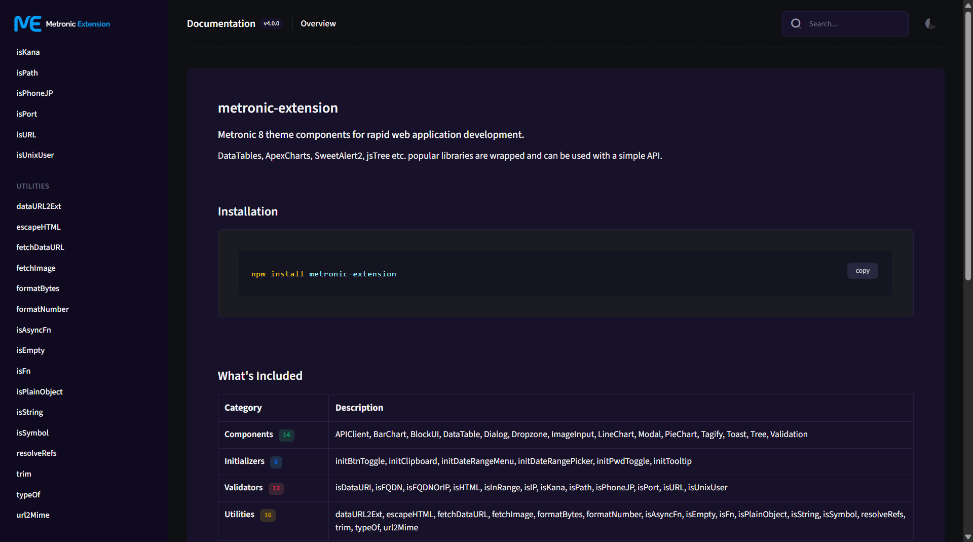 API Reference
