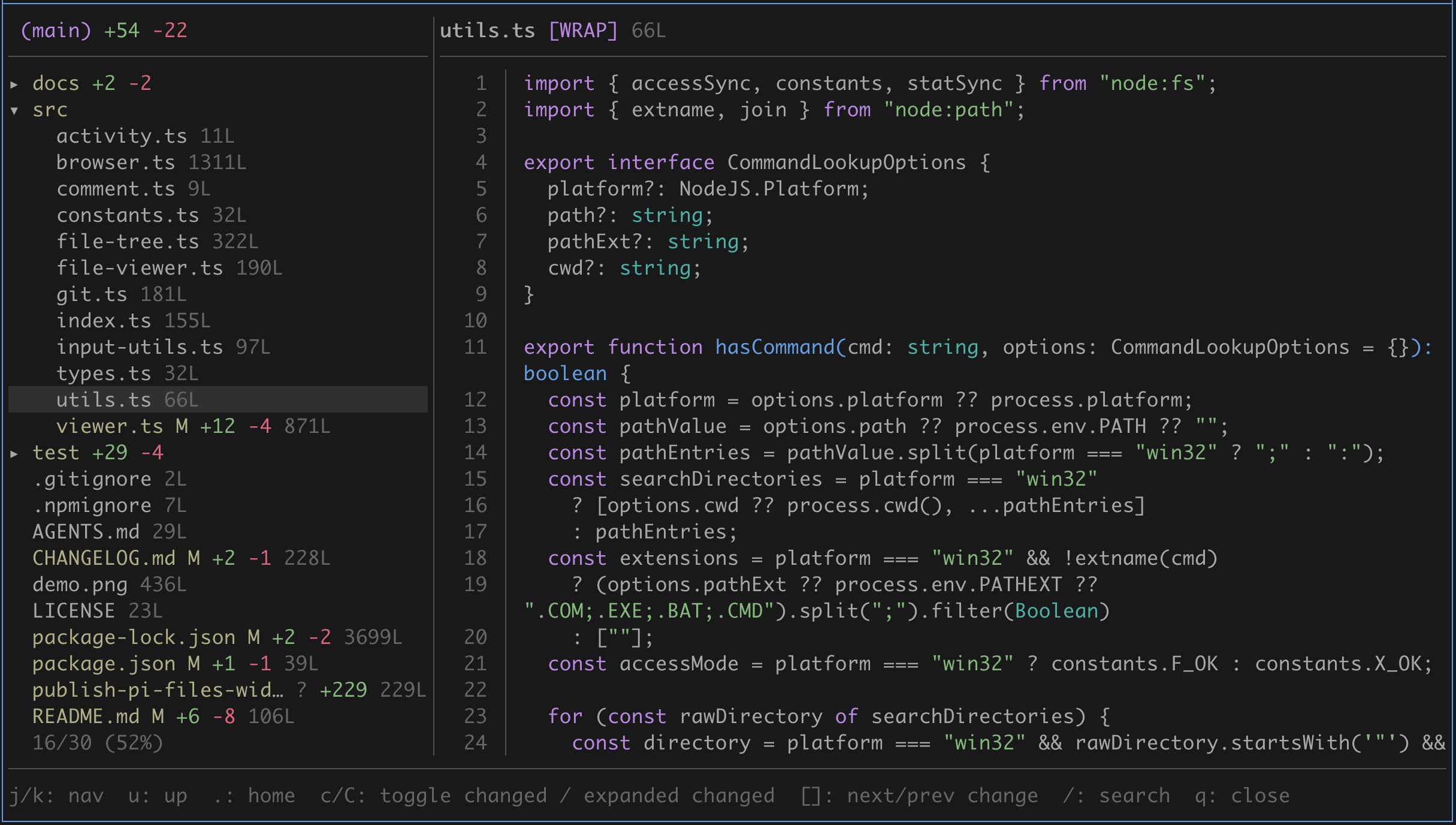 Browser with preview