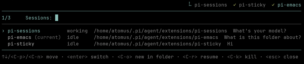pi-sessions switcher UI