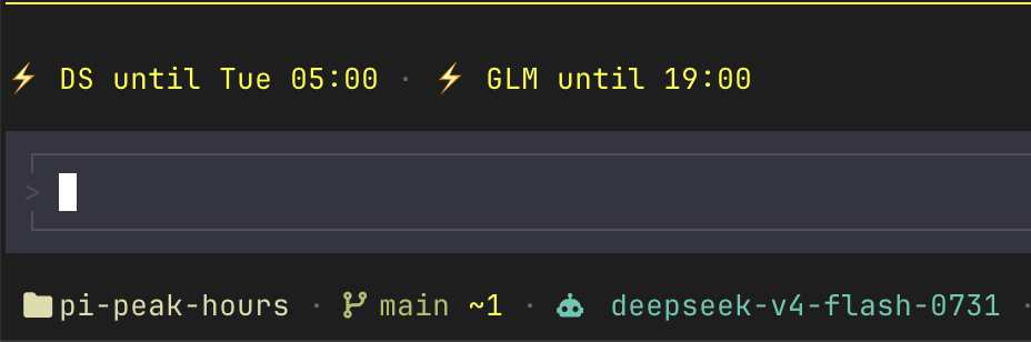 pi-peak-hours in action